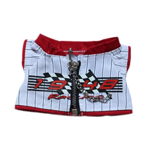 Oshhni Fashion Doll Race Jacke Mantel Zubehör Kostüm Handgemachte Kleidung für 17cm Puppen Mädchen Puppen Ankleiden Kindergeschenke von Oshhni