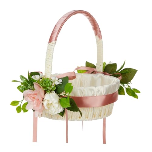 Oshhni Hochzeitskorb Fariy Hochzeitskorb Foto Requisite, Rosa von Oshhni