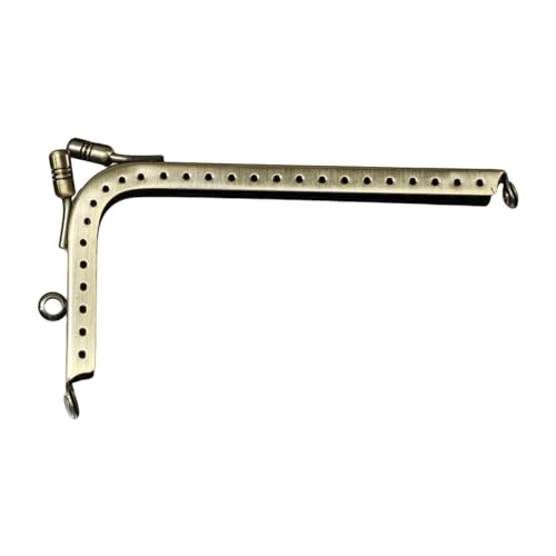 Oshhni Metall-Geldbörsenrahmen, L-förmig, Retro-Taschennähen, Stabiler Geldbörsenrahmen, Taschenherstellung, Zubehör, Hardware-Ersatz, 12.5 cm Oshhni Metall-Geldbörsenrahmen, L-förmig, Retro-Taschennähen, Stabiler Geldbörsenrahmen, Taschenherstellung, Zubehör, Hardware-Ersatz, 12.5 cm von Oshhni