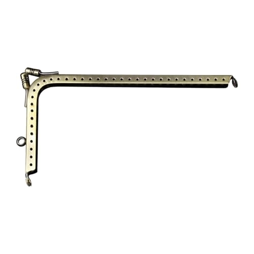 Oshhni Metall-Geldbörsenrahmen, L-förmig, Retro-Taschennähen, Stabiler Geldbörsenrahmen, Taschenherstellung, Zubehör, Hardware-Ersatz, 18.5 cm Oshhni Metall-Geldbörsenrahmen, L-förmig, Retro-Taschennähen, Stabiler Geldbörsenrahmen, Taschenherstellung, Zubehör, Hardware-Ersatz, 18.5 cm von Oshhni