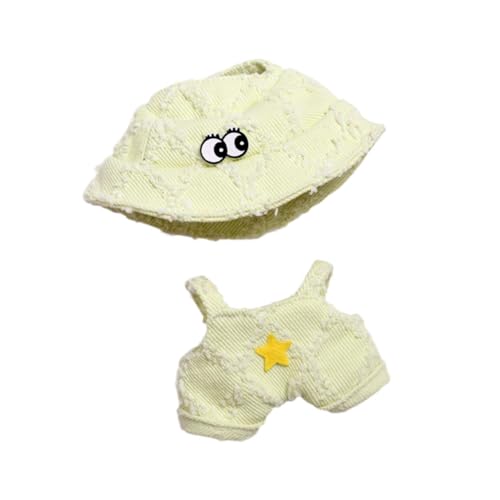 Oshhni Mini-Puppenkleidung, Kleidungsset, Zubehör, Kleidung, Kostüm, Anzug, Hosen, Set für 15 cm große Puppen, GrÜn von Oshhni
