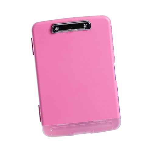 Oshhni Organizer Klemmbrett für Büro Und Schule, A4 Format mit Stifthalter, ROSA Oshhni Organizer Klemmbrett für Büro Und Schule, A4 Format mit Stifthalter, ROSA von Oshhni