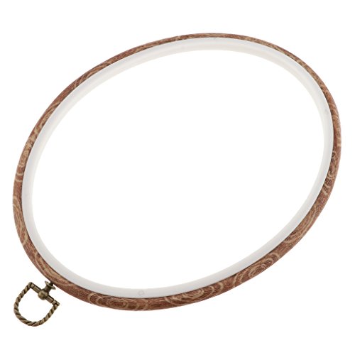 Oshhni Oval Stickrahmen Stickerei Embroidery Stitch Hoop Oval , 22x29cm von Oshhni