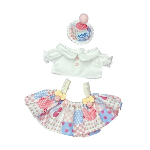 Oshhni Plüsch Puppe Kleidung für 20cm Stilvolle Foto Requisiten Kostüme Kuscheltiere Kleidung Weich, Kuchen Kleid Oshhni Plüsch Puppe Kleidung für 20cm Stilvolle Foto Requisiten Kostüme Kuscheltiere Kleidung Weich, Kuchen Kleid von Oshhni