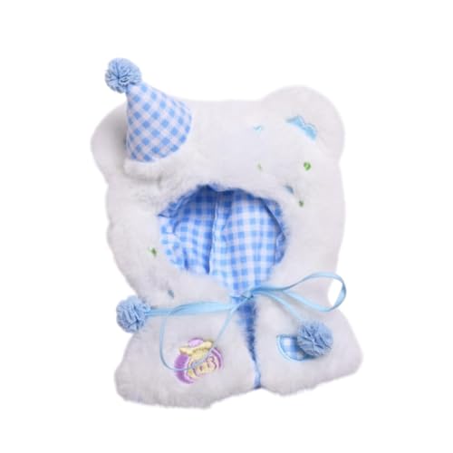 Oshhni Plüschpuppe Kleidung Dolls Cloak Girl Puppen Keine Puppe Doll Dress up ACCS Doll Kleidung, Blau von Oshhni