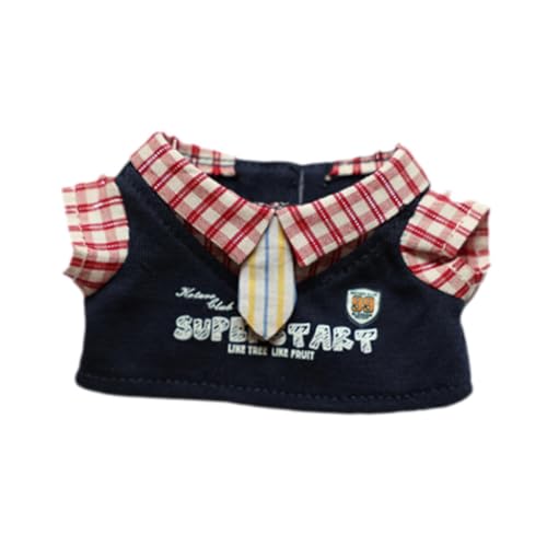 Oshhni Puppen-T-Shirt, Miniatur-Kleidung, Kostüm, handgefertigte Kleidung für 17 cm große Puppen Oshhni Puppen-T-Shirt, Miniatur-Kleidung, Kostüm, handgefertigte Kleidung für 17 cm große Puppen von Oshhni