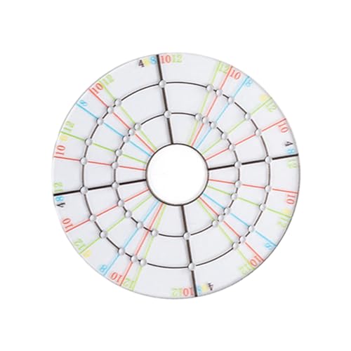 Oshhni Runder Trenner, Keramik-Schaber, Formwerkzeug, einfach zu verwendender Keramik-Trimmer, Töpferzubehör für Töpferscheiben-Kunsthandwerk, 8CM von Oshhni