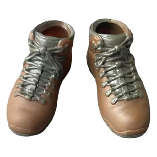 Oshhni Schuhe für Actionfiguren im Maßstab 1:6, Herren, Puppenkostüm-Zubehör, Mini-Casual-Wanderstiefel für 12-Zoll-Männerfiguren, Puppenkörper von Oshhni