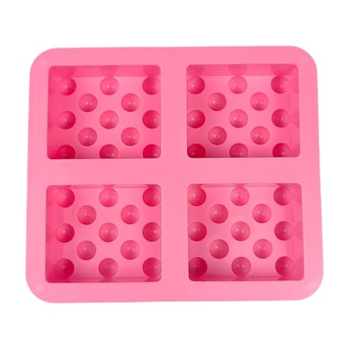 Oshhni Silikonseifenmodell, 4 Hohlräume DIY liefert handgefertigtes Gips -Werkzeug, erwachsene Kinder Epoxidharzhandwerk erzeugen Oshhni Silikonseifenmodell, 4 Hohlräume DIY liefert handgefertigtes Gips -Werkzeug, erwachsene Kinder Epoxidharzhandwerk erzeugen von Oshhni