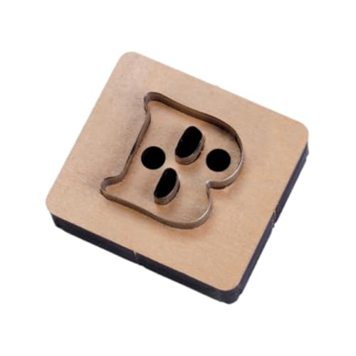 Oshhni Stanzform für Buchstaben, Schablone zur Anhängerproduktion, Edelstahl, Modell für kreative Projekte, B Oshhni Stanzform für Buchstaben, Schablone zur Anhängerproduktion, Edelstahl, Modell für kreative Projekte, B von Oshhni