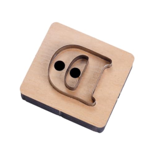 Oshhni Stanzform für Buchstaben, Schablone zur Anhängerproduktion, Edelstahl, Modell für kreative Projekte, D Oshhni Stanzform für Buchstaben, Schablone zur Anhängerproduktion, Edelstahl, Modell für kreative Projekte, D von Oshhni