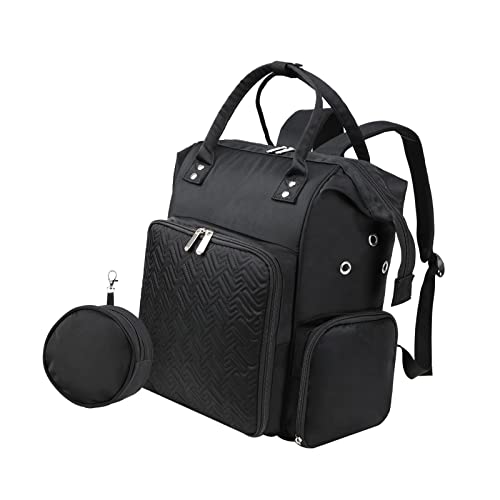 Oshhni Stricktasche, Rucksack, Garn-Aufbewahrungstasche, wasserdicht, Häkeltasche, Garn-Aufbewahrungs-Organizer, Schwarz Oshhni Stricktasche, Rucksack, Garn-Aufbewahrungstasche, wasserdicht, Häkeltasche, Garn-Aufbewahrungs-Organizer, Schwarz von Oshhni