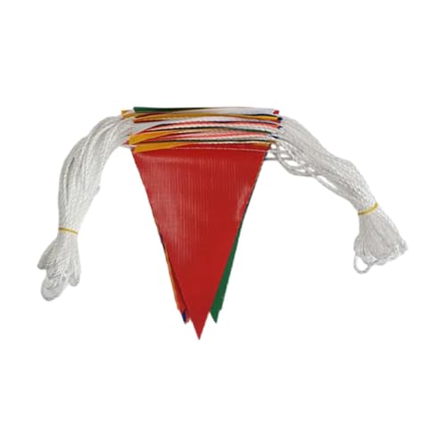 Oshhni Wimpel-Banner-Flaggen, Dreieck-Flaggen, 30 m, wasserdicht, Bunte Girlande für Hochzeit, Zuhause, Urlaub, Geburtstag, Party-Dekoration Oshhni Wimpel-Banner-Flaggen, Dreieck-Flaggen, 30 m, wasserdicht, Bunte Girlande für Hochzeit, Zuhause, Urlaub, Geburtstag, Party-Dekoration von Oshhni