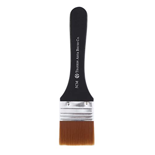 oshhni 12stk Hochwertige Nylonbürste, Acrylmalpinsel, Pinselset Künstler Malen Pinsel Set Flachpinsel Ölmalpinsel für Malerei Ölfarben Bürste - 5cm breite oshhni 12stk Hochwertige Nylonbürste, Acrylmalpinsel, Pinselset Künstler Malen Pinsel Set Flachpinsel Ölmalpinsel für Malerei Ölfarben Bürste - 5cm breite von Oshhni