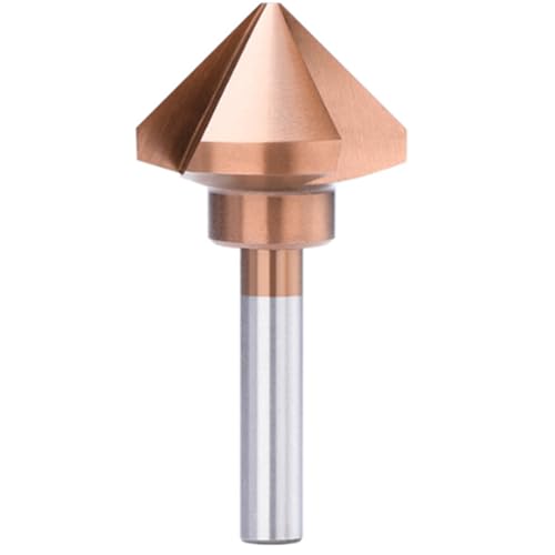 Osmond 3-Schneidiger Senkbohrer, 50 mm, HSS-Metalllochbohrwerkzeug, 90-Grad-HSS-Anfaswerkzeug Osmond 3-Schneidiger Senkbohrer, 50 mm, HSS-Metalllochbohrwerkzeug, 90-Grad-HSS-Anfaswerkzeug von Osmond