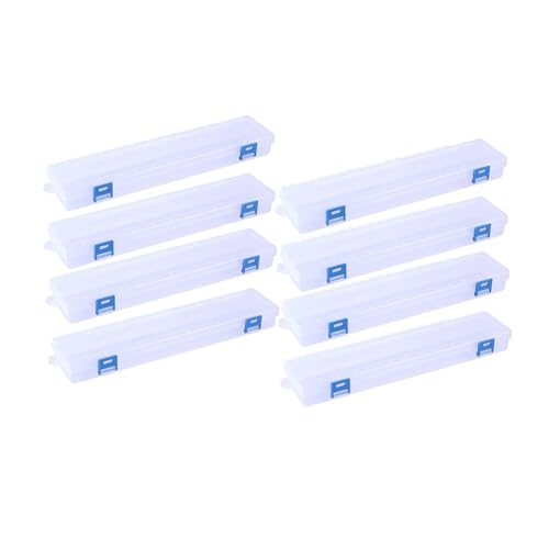 Osmond Pinselhalter aus transparentem Kunststoff, minimalistischer Stil, Pinseletui, transparent, 8 Stück Osmond Pinselhalter aus transparentem Kunststoff, minimalistischer Stil, Pinseletui, transparent, 8 Stück von Osmond