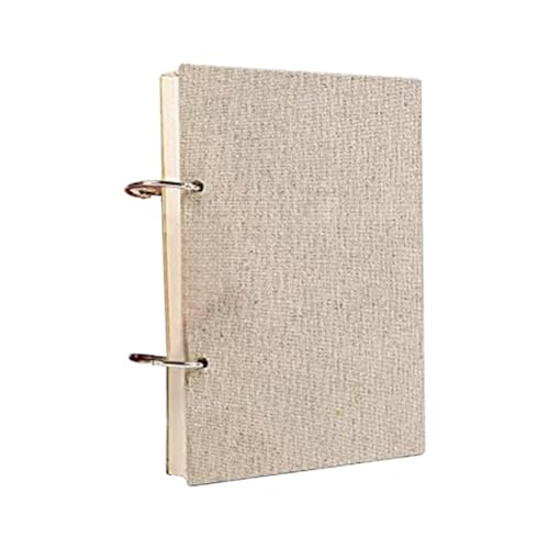 Osmond Skizzenbuch Leineneinband 120 Seiten 160g/M² Nachfüllbares Ringbuch-Notizbuch (32K) von Osmond