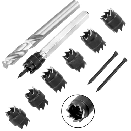 Osmond Spot Weld Cutter Set HSS Spot Weld mit 3/8" & 5/16" Doppelseitigem Bohrer, für Power-Bohrmaschine Spot Osmond Spot Weld Cutter Set HSS Spot Weld mit 3/8" & 5/16" Doppelseitigem Bohrer, für Power-Bohrmaschine Spot von Osmond