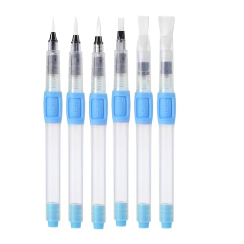 Osmond Wasser-Pinselstift-Set Aquarell-Pinsel für Anfänger Malen Zeichnen Kunstbedarf Blau von Osmond
