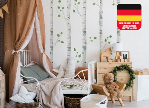 Osomhome Wandaufkleber für Kinder, Birken, Bäume, Blätter, Wald, Kinderbilder Junge Kinderzimmer Mädchen Aufkleber Osomhome Wandaufkleber für Kinder, Birken, Bäume, Blätter, Wald, Kinderbilder Junge Kinderzimmer Mädchen Aufkleber von Osomhome