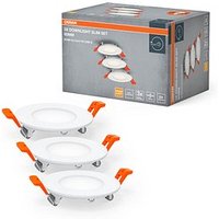 OSRAM Downlight Slim LED-Einbaustrahler-Set weiß 4,5 W von Osram