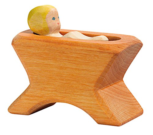 Ostheimer 40403 Krippe mit Kind Holz 2 teilig Höhe 4,5cm Ostheimer 40403 Krippe mit Kind Holz 2 teilig Höhe 4,5cm von Ostheimer