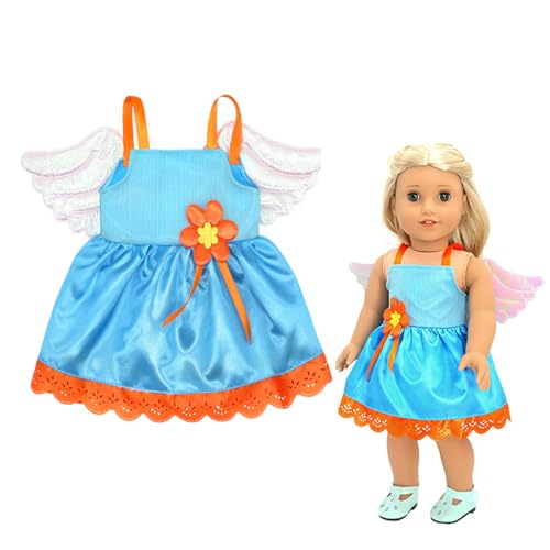 Kleidung Outfits für Baby Puppen,Osuter Heless Puppenkleidung 35-45,Kleidung,Puppenkleidung,Puppenkleid mit Flügeln,Süßes Kleid Kompatibel mit Baby Annabell,Nenuco und Mehr Kleidung Outfits für Baby Puppen,Osuter Heless Puppenkleidung 35-45,Kleidung,Puppenkleidung,Puppenkleid mit Flügeln,Süßes Kleid Kompatibel mit Baby Annabell,Nenuco und Mehr von Osuter
