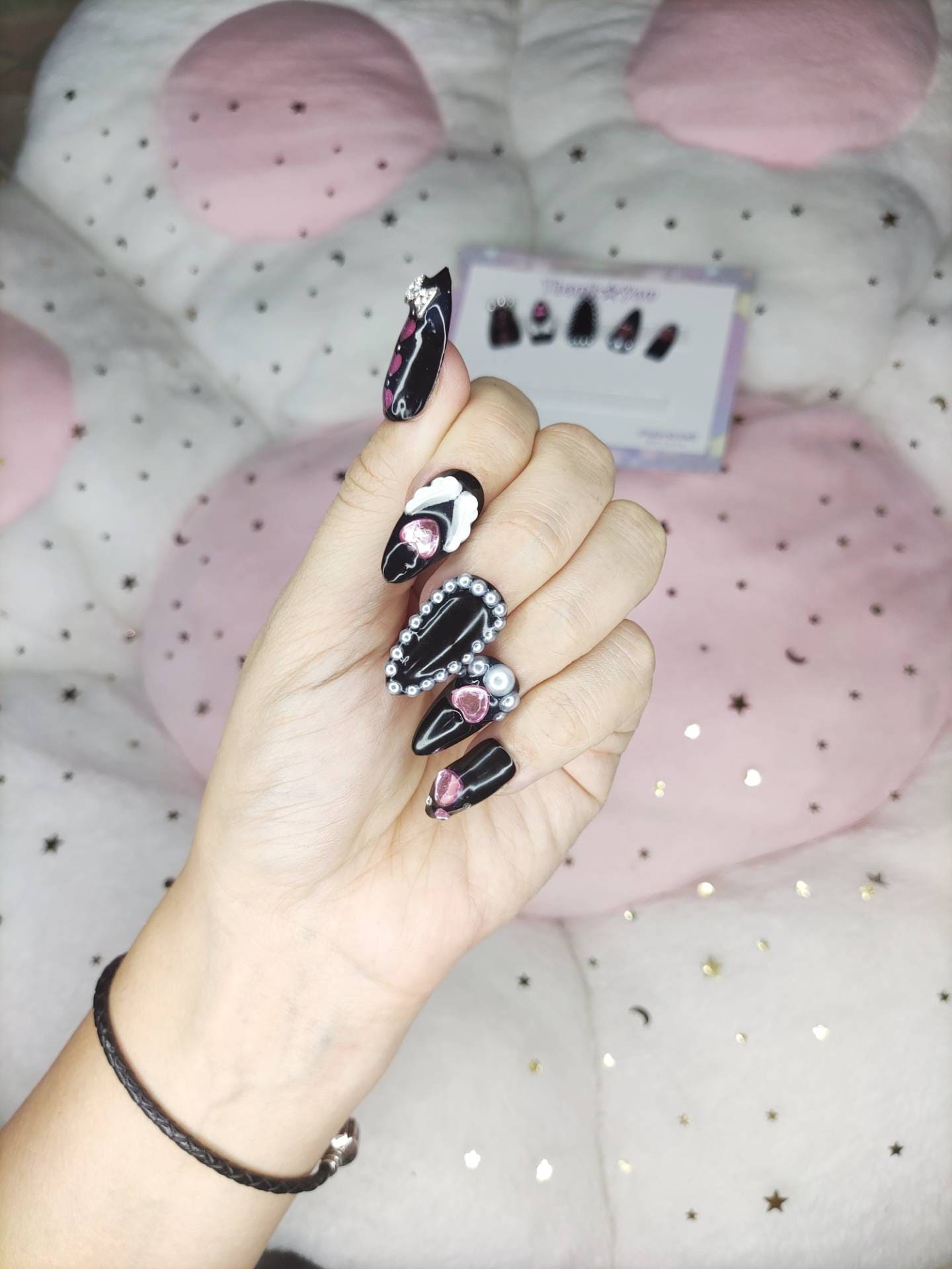 Schwarzer Mymelo Nail Sanri Schwarzer Mymelo Nail Sanri von OtakuNail