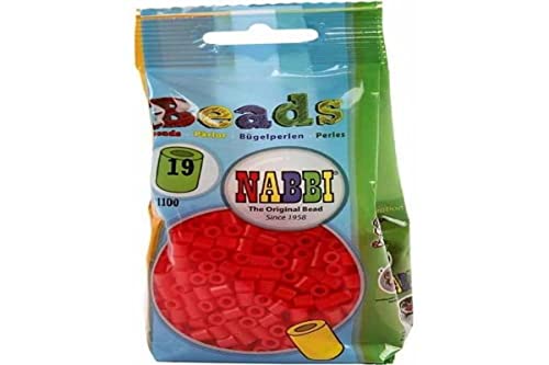 Nabbi Schmelzperlen aus Kunststoff, Plastik, rot, 1100-Piece Nabbi Schmelzperlen aus Kunststoff, Plastik, rot, 1100-Piece von Nabbi