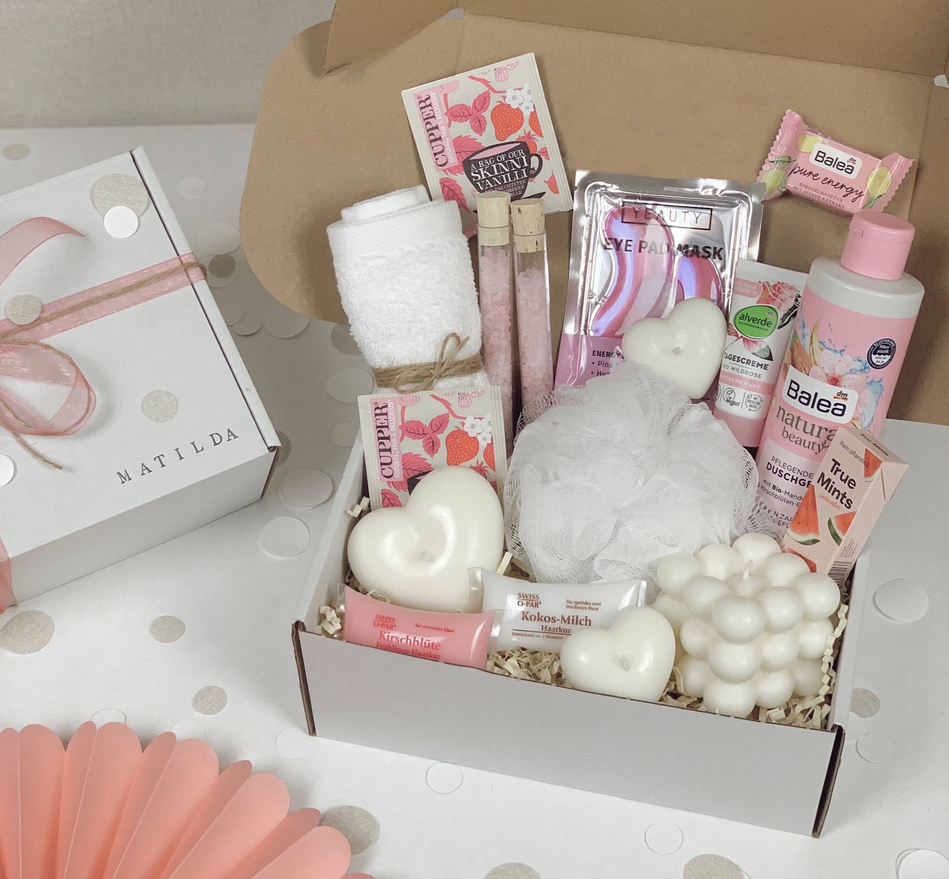 Wellnessbox Personalisiertes Geschenk Pink Geburtstag Wellness Hochzeit in 3 Varianten Für Freundin Frauen#102 Wellnessbox Personalisiertes Geschenk Pink Geburtstag Wellness Hochzeit in 3 Varianten Für Freundin Frauen#102 von OtherYouShop