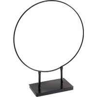 Metallring mit Fuss, schwarz Metallring mit Fuss, schwarz von Othmar Decorations