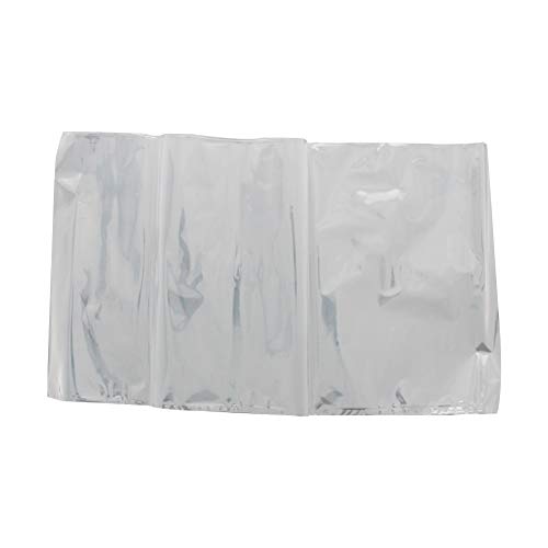 Othmro Schrumpffolienbeutel, 15 x 25 cm, POF, Schrumpfbeutel, transparent, industrielle Verpackung, Versiegelungsbeutel, transparent, 100 Stück von Othmro