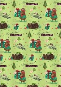 Geschenkpapier Weihnachten - All Brusseled Spr-OUT - Meerschweinchen von Otter House