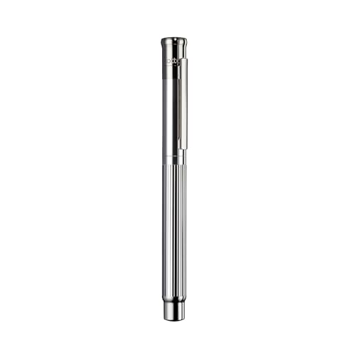 Otto Hutt Design 04 Füllfederhalter Silber, mit Schaft glanz lackiert und Faden-Guilloche, Kappe und Beschlagteile glanz Platin beschichtet, Stahlfeder, Federstärke: EF, 038-61900 Otto Hutt Design 04 Füllfederhalter Silber, mit Schaft glanz lackiert und Faden-Guilloche, Kappe und Beschlagteile glanz Platin beschichtet, Stahlfeder, Federstärke: EF, 038-61900 von Otto Hutt