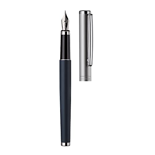 Otto Hutt design 01 Füllfederhalter 018-11440 – Füller mit hochwertiger Beschichtung und glänzender Oberfläche in der Farbe Blau – Federstärke M Otto Hutt design 01 Füllfederhalter 018-11440 – Füller mit hochwertiger Beschichtung und glänzender Oberfläche in der Farbe Blau – Federstärke M von Otto Hutt