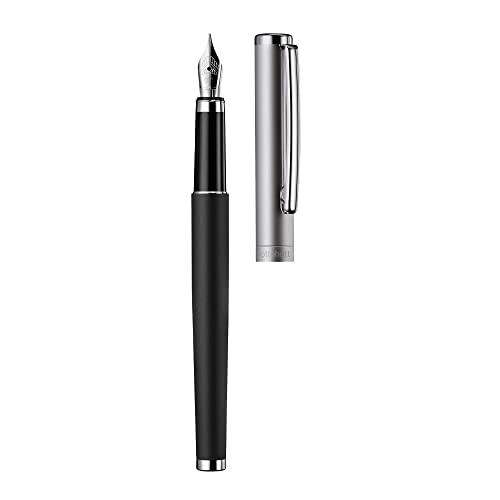 Otto Hutt design 01 Füllfederhalter 028-11446 – Füller mit hochwertiger Beschichtung und glänzender Oberfläche in der Farbe Schwarz – Federstärke F Otto Hutt design 01 Füllfederhalter 028-11446 – Füller mit hochwertiger Beschichtung und glänzender Oberfläche in der Farbe Schwarz – Federstärke F von Otto Hutt