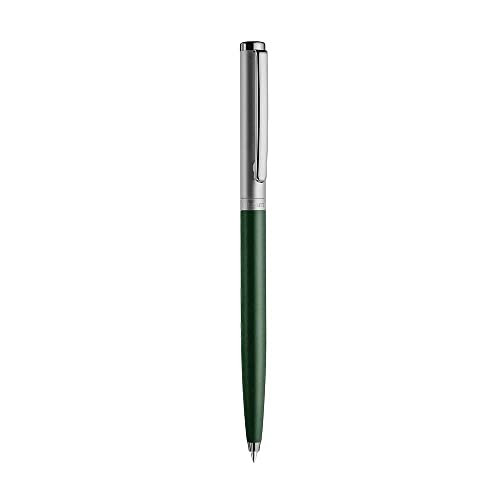 Otto Hutt design 01 Kugelschreiber 001-11592 – Kuli mit hochwertiger Beschichtung, Oberfläche in der Farbe Grün-Matt Ruthenium – Mit Großraummine M, blau Otto Hutt design 01 Kugelschreiber 001-11592 – Kuli mit hochwertiger Beschichtung, Oberfläche in der Farbe Grün-Matt Ruthenium – Mit Großraummine M, blau von Otto Hutt