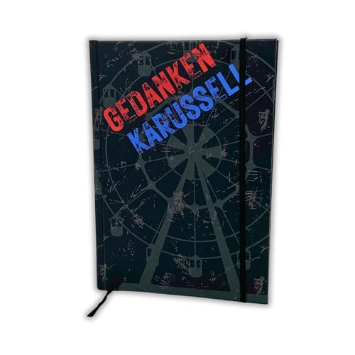 Ottybara Mindbook Gedankenkarussell - Premium Notizbuch A5 blanko | kratzfestes Hardcover, Gummiband, Lesezeichen | Ideal als Journal Buch, Tagebuch, Notizheft | regional & nachhaltig produziert Ottybara Mindbook Gedankenkarussell - Premium Notizbuch A5 blanko | kratzfestes Hardcover, Gummiband, Lesezeichen | Ideal als Journal Buch, Tagebuch, Notizheft | regional & nachhaltig produziert von Ottybara