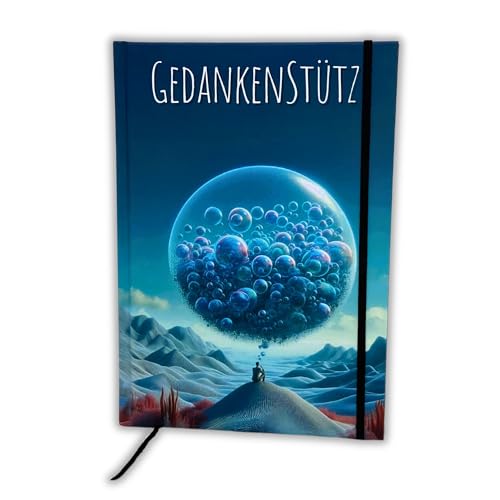 Ottybara Mindbook Gedankenstütze - Premium Notizbuch A5 blanko | Kratzfestes Hardcover, Gummiband, Lesezeichen | Ideal als Journal Buch, Tagebuch, Notizheft | Regional & nachhaltig produziert Ottybara Mindbook Gedankenstütze - Premium Notizbuch A5 blanko | Kratzfestes Hardcover, Gummiband, Lesezeichen | Ideal als Journal Buch, Tagebuch, Notizheft | Regional & nachhaltig produziert von Ottybara