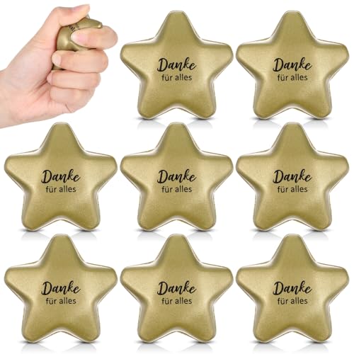 Otuuz 8 Stern Stressball Danke für Alles Dankeschön Geschenke Lehrer Kollegen Abschiedsgeschenk Antistressbälle Set Stressabbau Geschenk Erwachsene Büro Klein Stressabbau Bälle Mitgebsel Gastgeschenke Otuuz 8 Stern Stressball Danke für Alles Dankeschön Geschenke Lehrer Kollegen Abschiedsgeschenk Antistressbälle Set Stressabbau Geschenk Erwachsene Büro Klein Stressabbau Bälle Mitgebsel Gastgeschenke von Otuuz