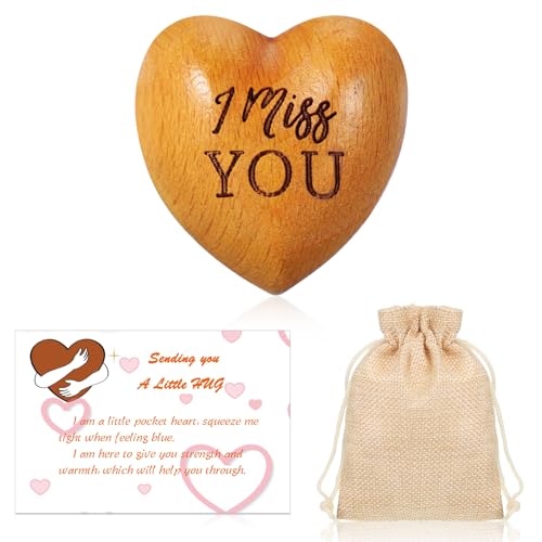 Otuuz A Little Hug Holz Herz Handschmeichler Love You Holzherz Isolation Geschenk Sending You a Hug Karte Holz Glücksbringer Geschenke Säckchen mit Kordelzug für Freunde Familie Liebhaber Paar (Miss) Otuuz A Little Hug Holz Herz Handschmeichler Love You Holzherz Isolation Geschenk Sending You a Hug Karte Holz Glücksbringer Geschenke Säckchen mit Kordelzug für Freunde Familie Liebhaber Paar (Miss) von Otuuz
