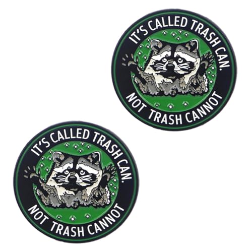 2 Stück It's Called Trash Can Aufnäher Patch Digitale Druckerei Bild klarer Lustig Emblem Taktische Stickerei Patches für Uniformen,Hemden,Mützen,Kleidung,Rucksack,Jacken,Taschen Hook and Loop 2 Stück It's Called Trash Can Aufnäher Patch Digitale Druckerei Bild klarer Lustig Emblem Taktische Stickerei Patches für Uniformen,Hemden,Mützen,Kleidung,Rucksack,Jacken,Taschen Hook and Loop von Oucaty