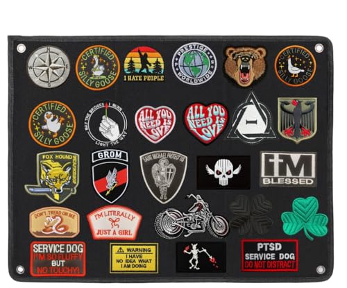 60x45cm Mini Aufhänger Militär Taktisch Patch Board-Patch Fläche Matte Wand-Display-Tafel Board Organizer Display Tafel mit Ösen für Aufklebern Stempeln Abzeichen Hook and Loop Nylon 60x45cm Mini Aufhänger Militär Taktisch Patch Board-Patch Fläche Matte Wand-Display-Tafel Board Organizer Display Tafel mit Ösen für Aufklebern Stempeln Abzeichen Hook and Loop Nylon von Oucaty