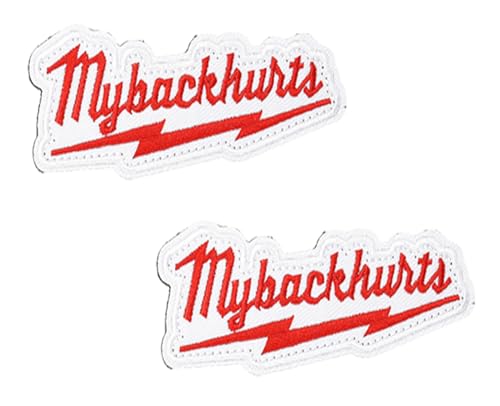 Lustige Aufnäher mit Aufschrift "My Back Hurts", taktisch, bestickt, Meme-Applikation, Abzeichen für Kleidung, Tasche, Uniformen, Armband, Biker, Rucksack, Weste, Hut, Jacke, Hose, Mantel, Tasche, 2 Lustige Aufnäher mit Aufschrift "My Back Hurts", taktisch, bestickt, Meme-Applikation, Abzeichen für Kleidung, Tasche, Uniformen, Armband, Biker, Rucksack, Weste, Hut, Jacke, Hose, Mantel, Tasche, 2 von Oucaty