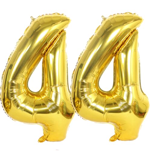 Luftballon 44 Gold, Helium Ballon 44 Goldene 44 Luftballon Geburtstag 44 Jahre, 44 Luftballon Zahl Gold, Riesen Folienballon XXL Ballon Zahlen 44 für Geburtstag Hochzeit Jubiläum Party Deko Luftballon 44 Gold, Helium Ballon 44 Goldene 44 Luftballon Geburtstag 44 Jahre, 44 Luftballon Zahl Gold, Riesen Folienballon XXL Ballon Zahlen 44 für Geburtstag Hochzeit Jubiläum Party Deko von Ouceanwin