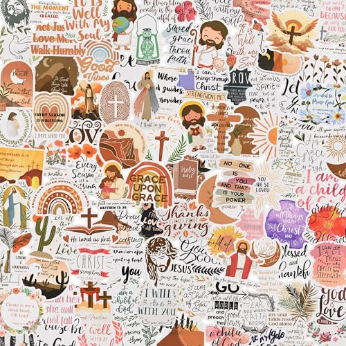 Bibelvers-Aufkleber, christlich, inspirierend, Jesus, religiöse Aufkleber, motivierend, wasserdicht, Buchaufkleber, Packung für Wasserflasche, Laptop, Skateboard, Gepäck, Journaling, Scrapbooking, Bibelvers-Aufkleber, christlich, inspirierend, Jesus, religiöse Aufkleber, motivierend, wasserdicht, Buchaufkleber, Packung für Wasserflasche, Laptop, Skateboard, Gepäck, Journaling, Scrapbooking, von Oudizz