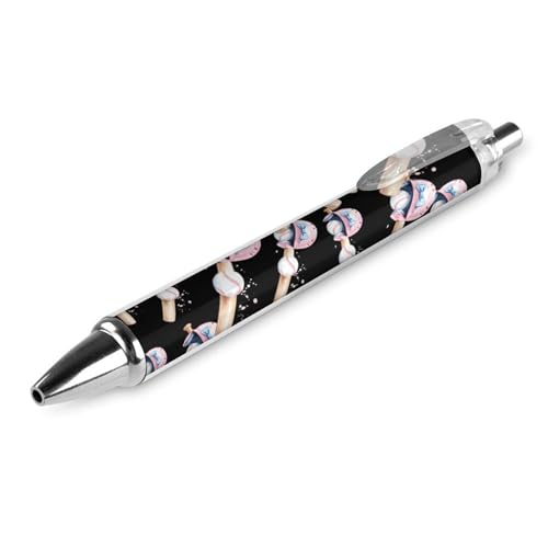 Oudrspo Kugelschreiber mit Baseball-Motiv, Hutball, Druckkugelschreiber, 0,5 mm, glattes Schreiben, schwarze Tinte, Kugelschreiber, Notizenzubehör fürs Büro, 1 Stück Oudrspo Kugelschreiber mit Baseball-Motiv, Hutball, Druckkugelschreiber, 0,5 mm, glattes Schreiben, schwarze Tinte, Kugelschreiber, Notizenzubehör fürs Büro, 1 Stück von Oudrspo