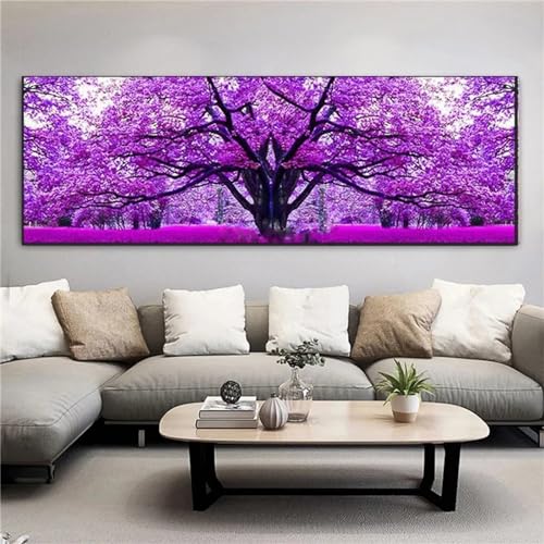 Oujkeef Diamond Painting Erwachsene Groß XXL 40x120cm Full Diamant Painting Bilder Lila Baum Diamond Art DIY 5D Diamant Malen Kinder Kreuzstich Stickerei Kunst Set Home Wall Décor -140 Oujkeef Diamond Painting Erwachsene Groß XXL 40x120cm Full Diamant Painting Bilder Lila Baum Diamond Art DIY 5D Diamant Malen Kinder Kreuzstich Stickerei Kunst Set Home Wall Décor -140 von Oujkeef