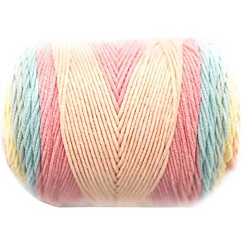 Ouken 1X (#18) Natürliche weiche Seide Milch Baumwolle Garn Dickes Garn Stricken Liebhaber Schals Strickwolle Häkelgarn Weave Thema DIY Sweater von Mcties