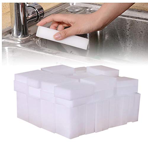 Oulensy 20Pcs Melamin Schwamm magischer Schwamm-Radiergummi-Melamin-Reinigungsmittel für Küche Büro Badezimmer Reinigen Nano Schwammbürste von Oulensy